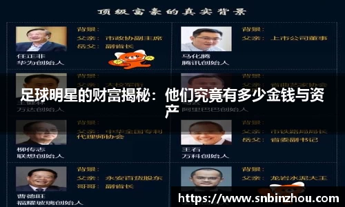 足球明星的财富揭秘：他们究竟有多少金钱与资产